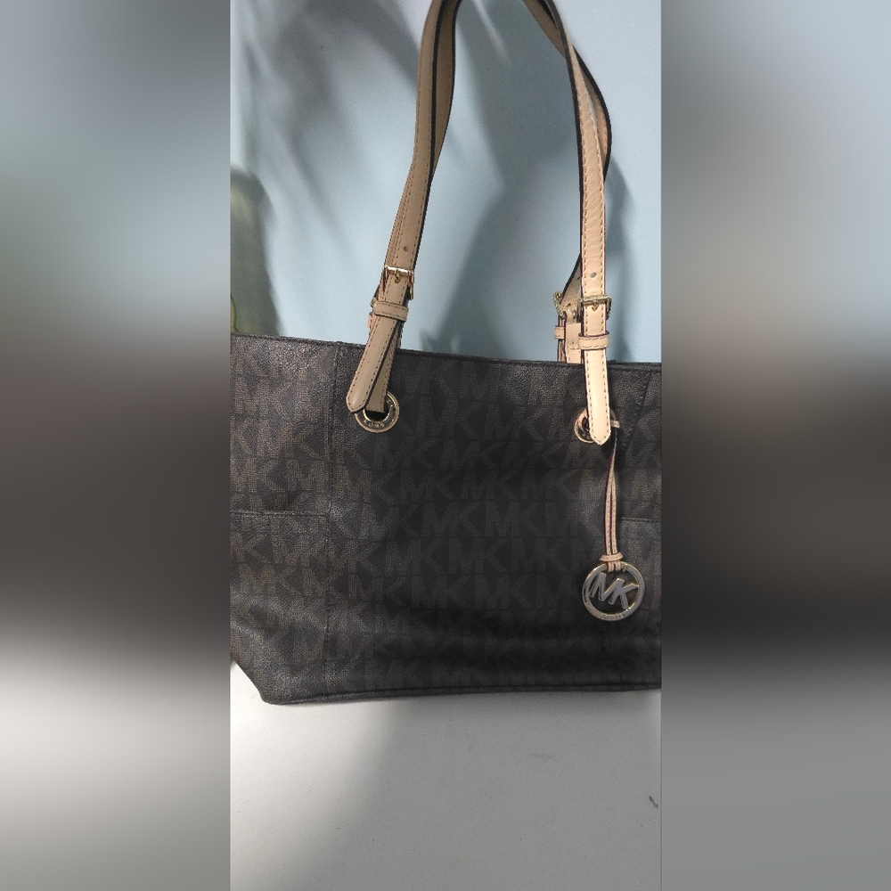 Michael Kors Dark Brown Signature Tote